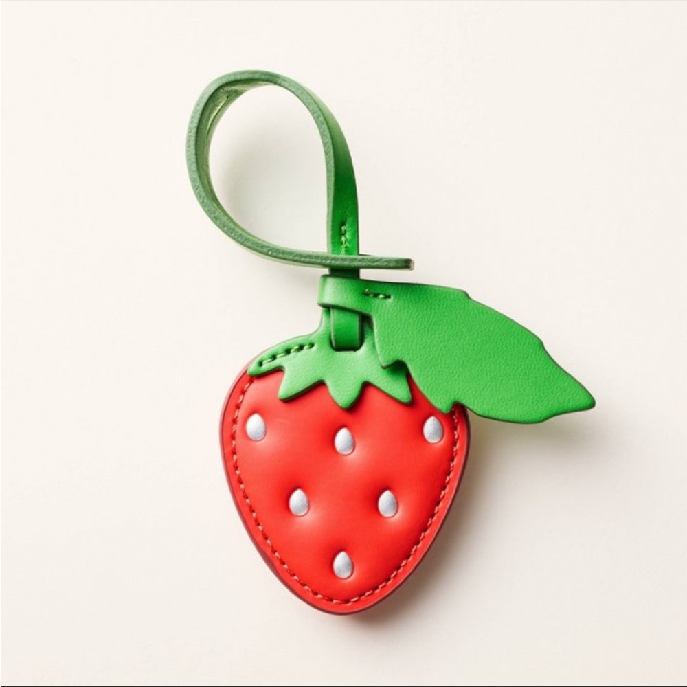 Kate Spade x Target Strawberry Bag Charm Keychain